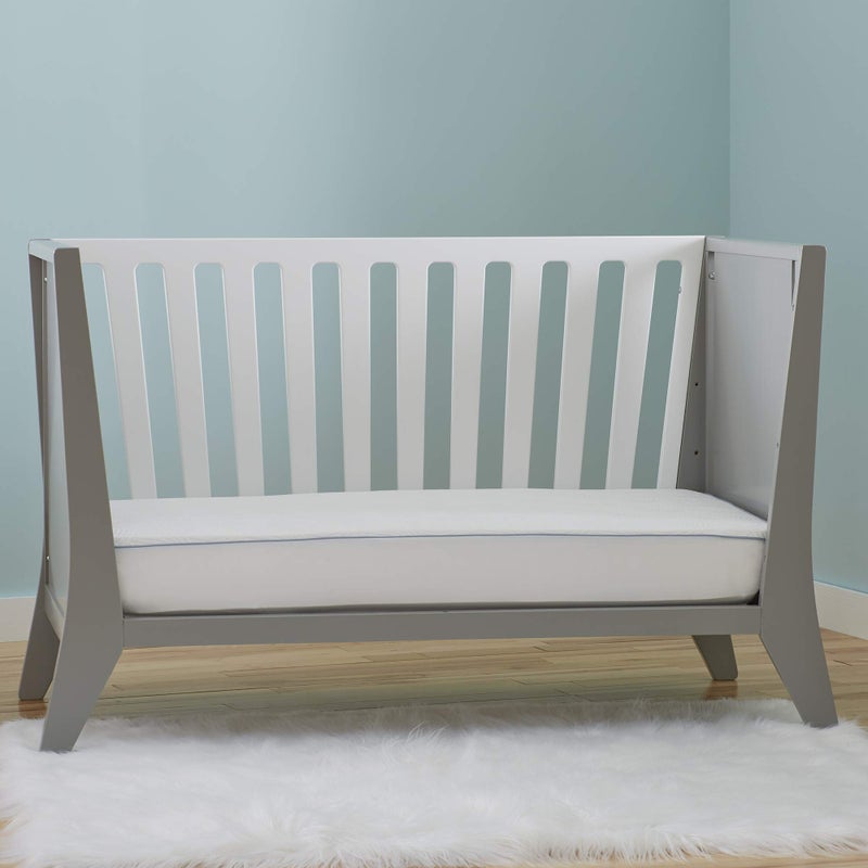 Tempur-Pedic Cool Tot Cooling Fitted Waterproof Infant and Baby Crib Mattress Protector Pad & Toddler Bed Cover, Comfortable and Luxurious Topper, Machine Washable and Dryer Friendly, 52” x 28”- White - Image 4
