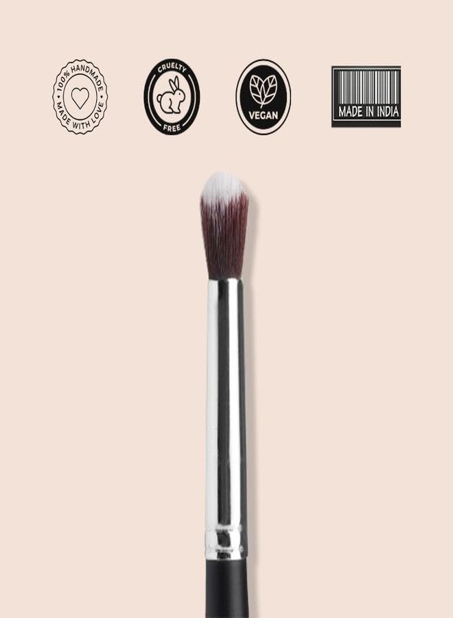 Cuffs N Lashes X Shystyles CS02 Fluffy Brush - Professional Eye Makeup Brush | High Performance | Soft Bristles | Cruelty-Free | Handmade in India | Blending &Smudging Brush - Image 3