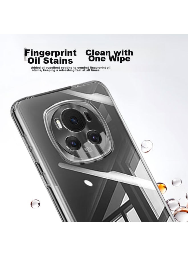 Koolife Compatible With Honor Magic6 Phone Case, Protective Cover For Huawei Honor Magic6, Full Lens Protection, Simple Skin-friendly Transparent Soft Case, Fingerprint-resistant Outer Shell - Image 5