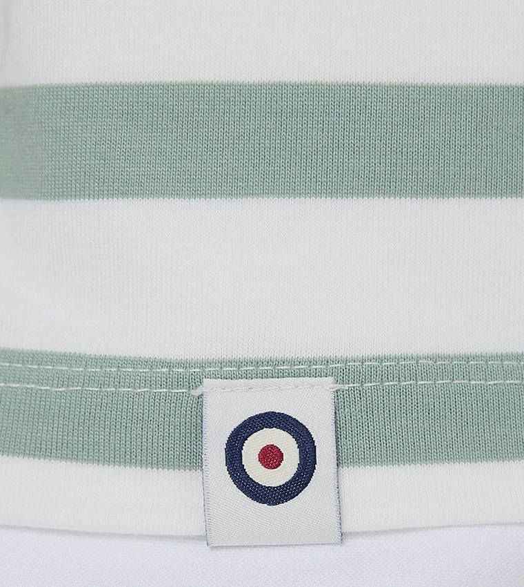 Ben Sherman  Ben Sherman Men's Crew Neck Short Sleeve Striped T-Shirt for Men | Best Price UAE