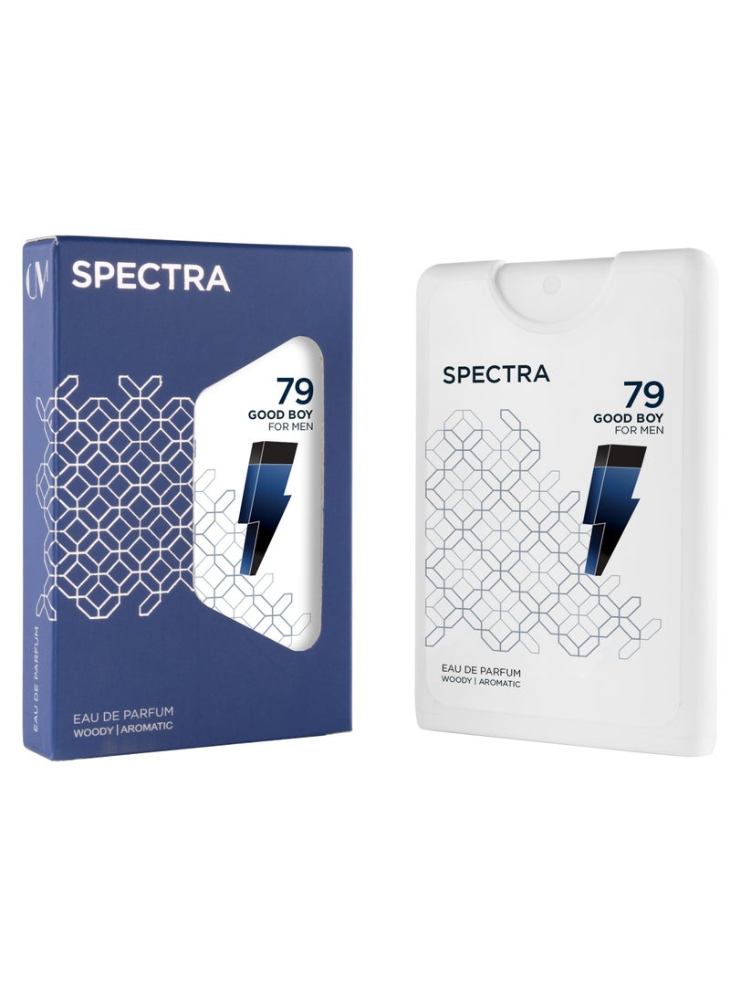 Spectra Pocket 079 Good Boy EDP Perfume For Men - 18ml - Image 1