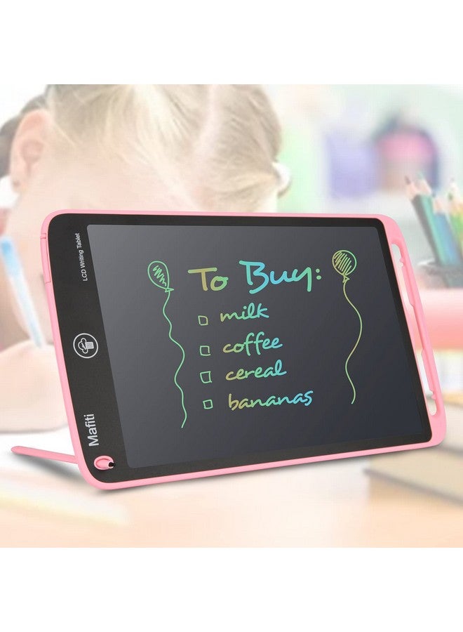 mafiti Lcd Writing Tablet 10 Inch Colorful Screen Electronic Writing Drawing Pads Doodle Board For Kids Boys Girls Pink - Image 2