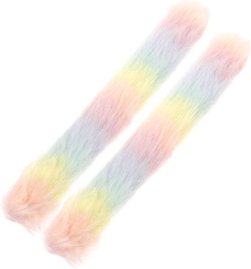 Colorful Plush Slap Bracelets For Kids Comfortable Wearable Party Festival Toy - Image 1