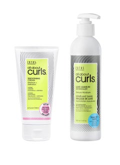 ALL ABOUT CURLS ALL ABOUT CURLS Smoothing Cream | Controllable Definition | Define, Moisturize, De-Frizz | All Curly Hair Types  - Image 1