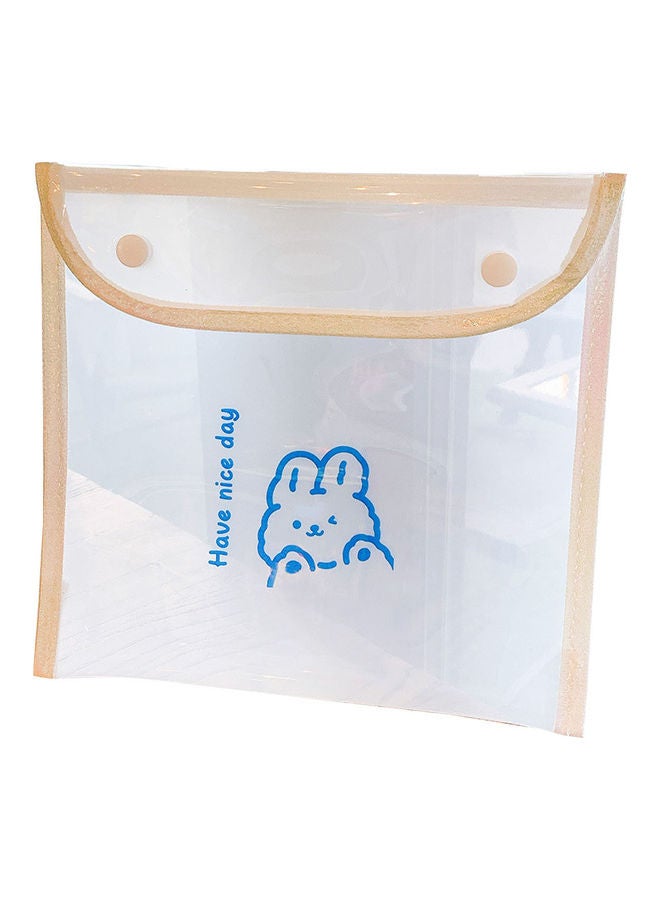 إسكدنيا حقيبة مستندات مزينة بطبعات - Image 1