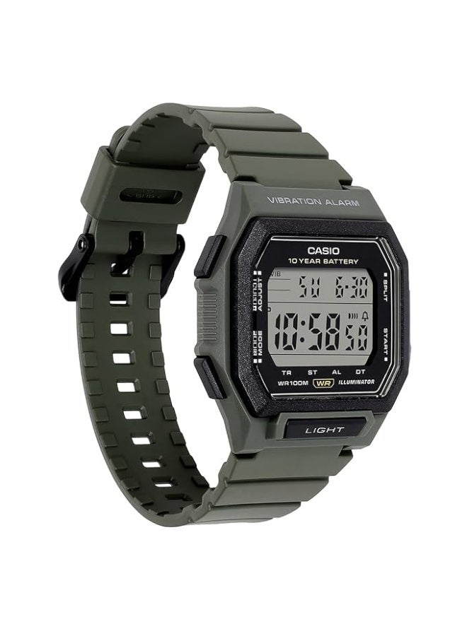 Casio W-738H-3AVDF Digital Clear Watch Unisex - Image 2