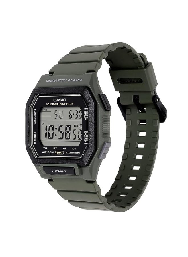 Casio W-738H-3AVDF Digital Clear Watch Unisex - Image 5