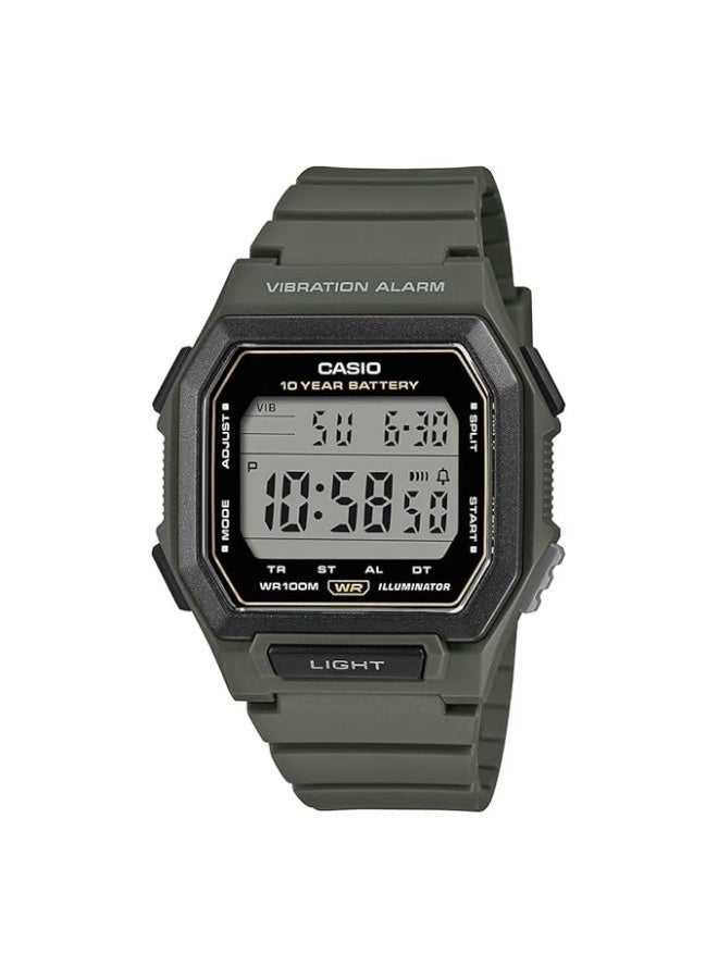 Casio W-738H-3AVDF Digital Clear Watch Unisex - Image 4