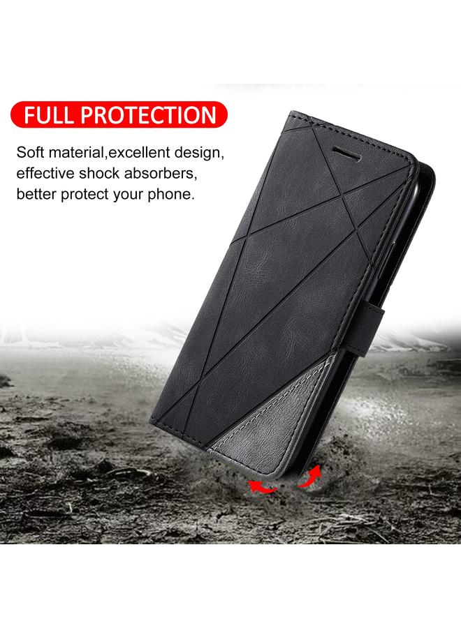 Zaboon Case For Honor 200 5G Skin Feel Splicing Leather Phone Case - Image 4