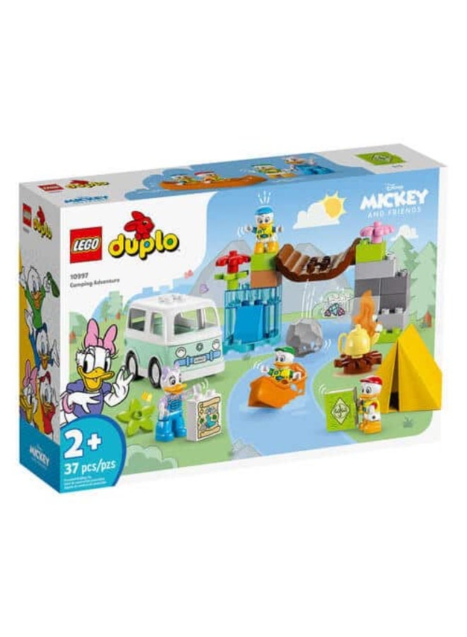 LEGO DUPLO Disney Mickey and Friends Camping Adventure Playset, 37 Pieces - Image 3