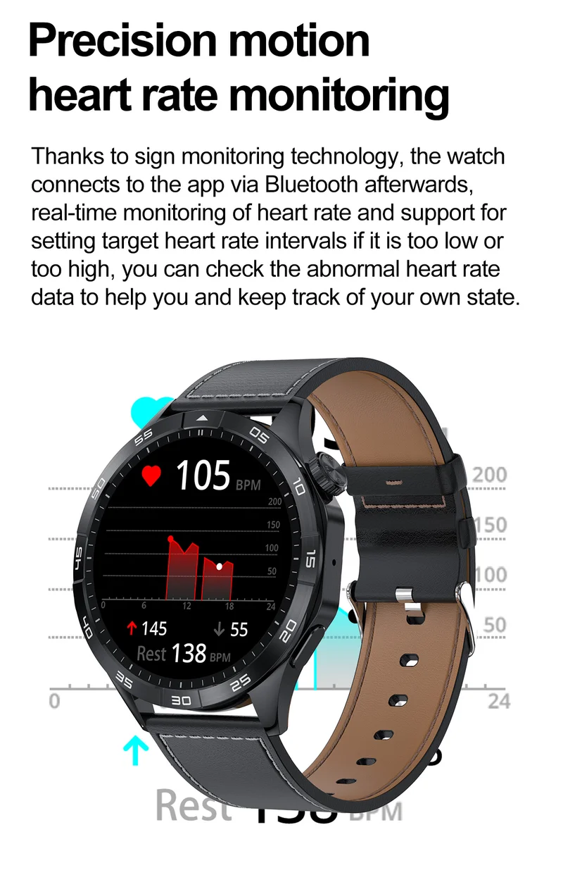 سفنتي فايف Smart Watch With Fitness And Bluetooth Call Features