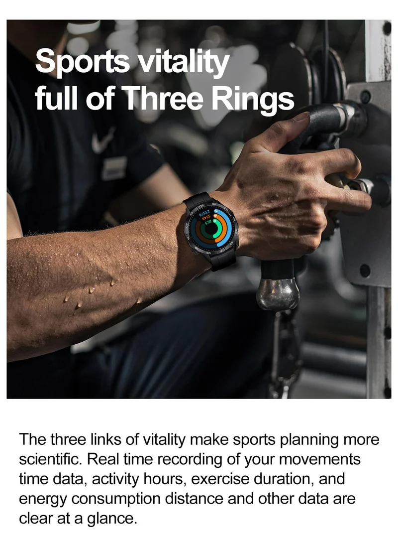 سفنتي فايف Smart Watch With Fitness And Bluetooth Call Features