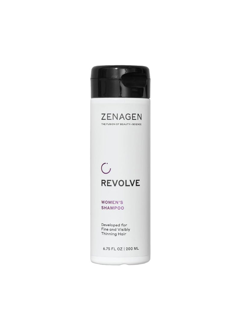 Zenagen Zenagen Revolve Shampoo For Women | Supports Scalp Health & Appearance of Fuller, Healthier-Looking Hair, Developed for Fine & Visibly Thinning Hair, Plant-Based, Color-Safe, Vegan, For All Hair Types 
