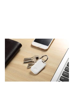 Generic 2 Pack Key Finder Locator with Sound & Bluetooth Tracker, Anti-Lost GPS Tracker for Keys, Wallets, Pets & Bags, Waterproof, Ultra-Wideband Precision Finding, Works with Apple Find My App (White, 2 Pack)  - Image 2