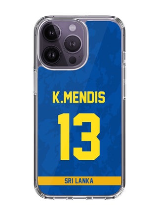 Classic Clear Case for iPhone 14 Pro , Hybrid Soft Case Transparent Cover - Player Name - Kusal Mendis, Jersey Number- 13 - pzsku/ZF42345653EC49E06E567Z/45/_/1697268927/aef07901-209b-4521-ac2b-ae60eaf73d4c