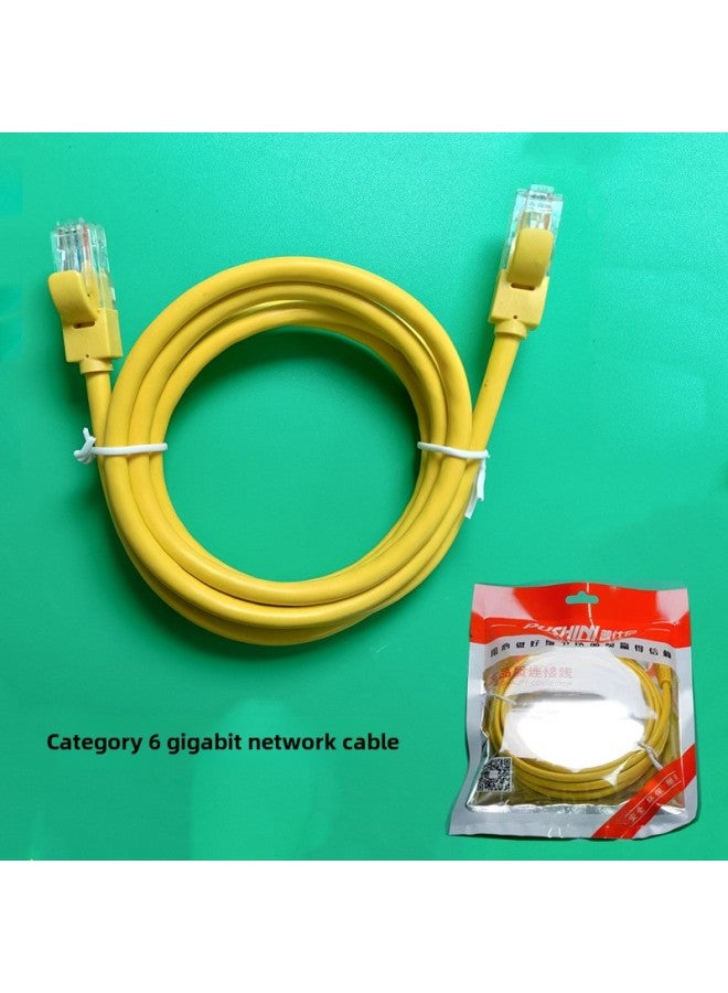 CAT6 Class 6 Gigabit Oxygen-Free Copper Network Wire Computer Broadband Wire Finished Jumper 0.1-30-Color:Six Types Of Oxygen-free Copper  Over-measured-Line Length:20 Meters - Image 3