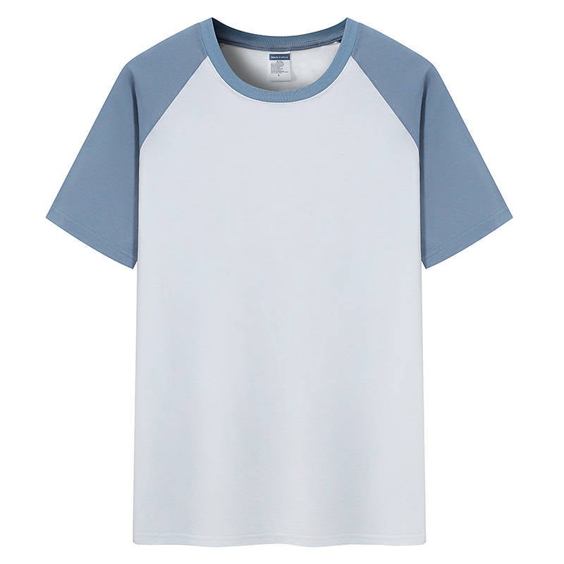 Fine Shoulder Style Pure Cotton T-Shirt Combed Cotton Short Sleeve Printed Logo Kid T-Shirt Young Cyber Celebrity T-Shirt