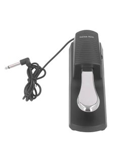 Thoraya Sustain Pedal Universal Piano Keyboard Replacement Instrument Accessories Portable Non Slip with Striped Shell  - Image 1