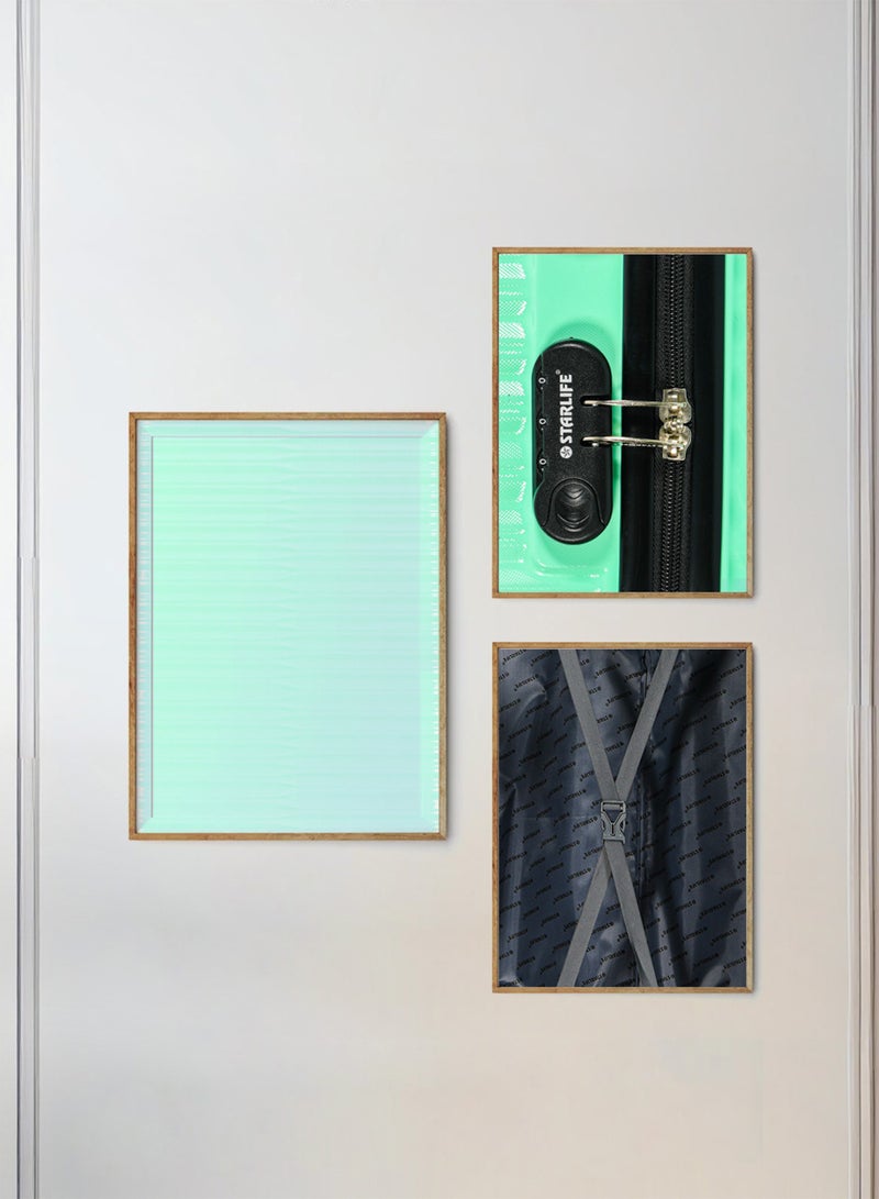 ستار لايف مجموعة حقائب سفر مكونة من 4 قطع من حقائب أمتعة السفر ذات الجانب الصلب من مادة ABS - Image 4