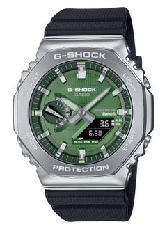 Analog+Digital Green Dial Bio-Based-Resin Band Men's Watch GBM-2100A-1A3-44.4MM