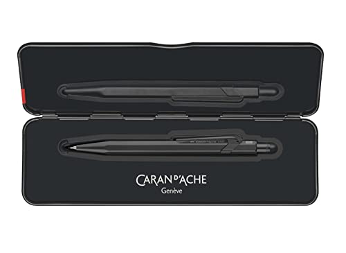 Caran d'Ache 844 Mechanical Pencil 0.7MM - Black Code in Slimpack Case - Image 5
