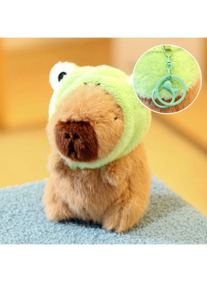 Kapibala Doll Plush Toy Cross-Border Doll Small Pendant Keychain Capybara Doll Birthday Gift For Girls