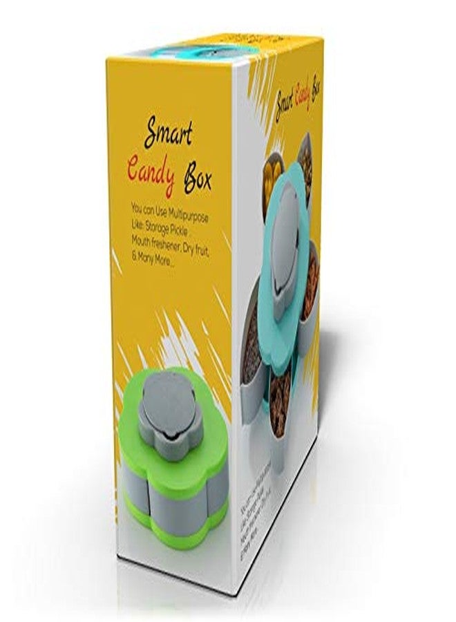 DeoDap Kitchen Rotating Tray Smart Candy Box - Image 3