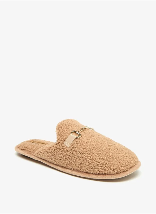 لو كونفورت Metal Accent Bedroom Slippers