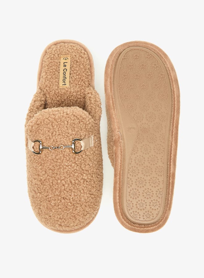 Le Confort Metal Accent Bedroom Slippers  - Image 5