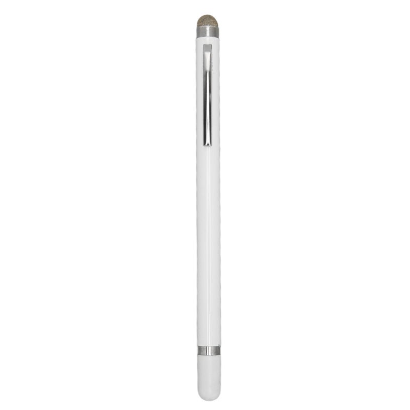 Stylus Pen: White Aluminum Alloy, High Sensitivity - Replaceable Nib, Universal Touch Pen for Touch Devices, Cell Phones and Tablets - Image 3