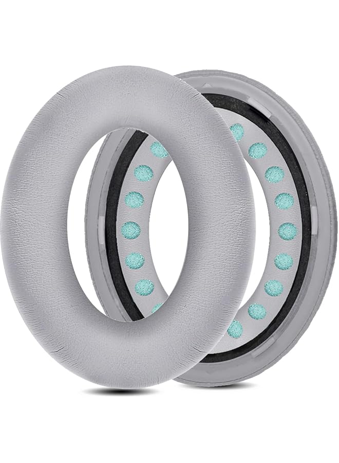 erorex Premium Upgraded Headphones Replacement Ear Pads Earpads Cushion For Bose 700 Nc700 Headphones. Luxurious Noise Canceling Memory Foam Softer PU Leather Thicker Extra Durable Reliable Silver - Image 3