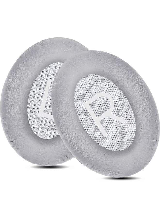 erorex Premium Upgraded Headphones Replacement Ear Pads Earpads Cushion For Bose 700 Nc700 Headphones. Luxurious Noise Canceling Memory Foam Softer PU Leather Thicker Extra Durable Reliable Silver - Image 2
