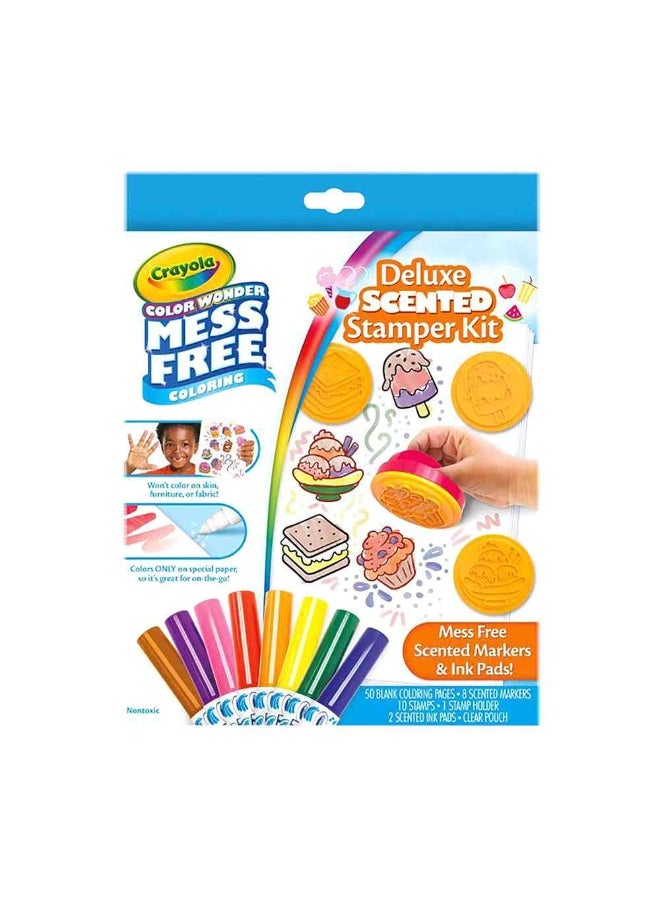 Crayola Color Wonder Mess Free Deluxe Scented Stamper Kit  - Image 1