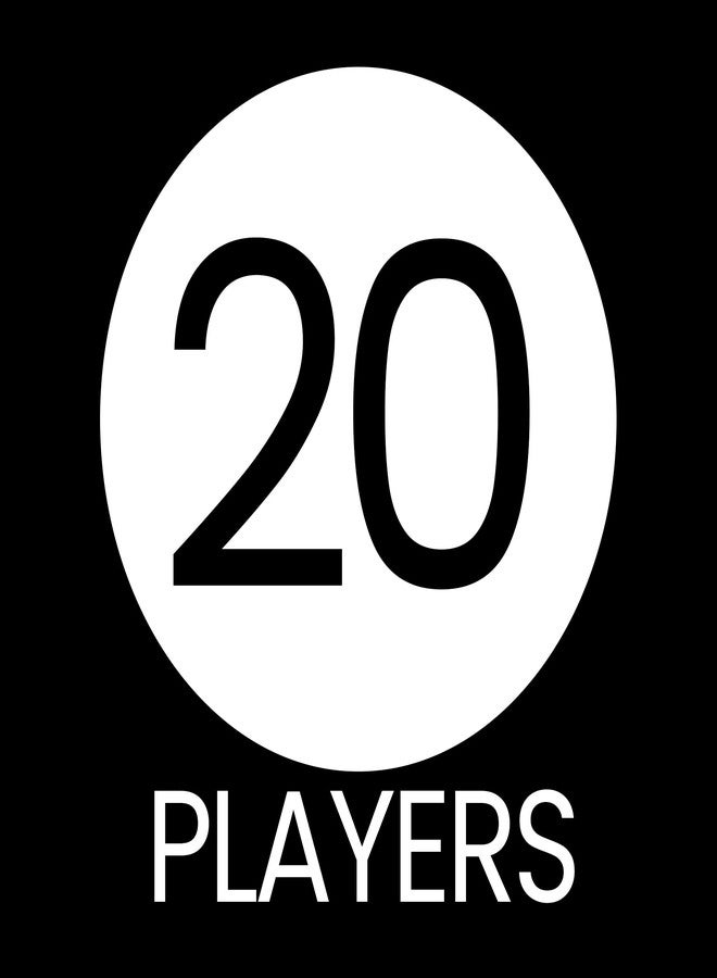 دسكتيكتفز مجموعة ألعاب عيد الميلاد الثامن عشر أو الحادي والعشرين من ديستنكتيفز باللونين الأسود والذهبي - مجموعة من 3 ألعاب لحفلات أعياد الميلاد لـ 20 ضيفًا، بطابع مواليد الألفية الجديدة - Image 5