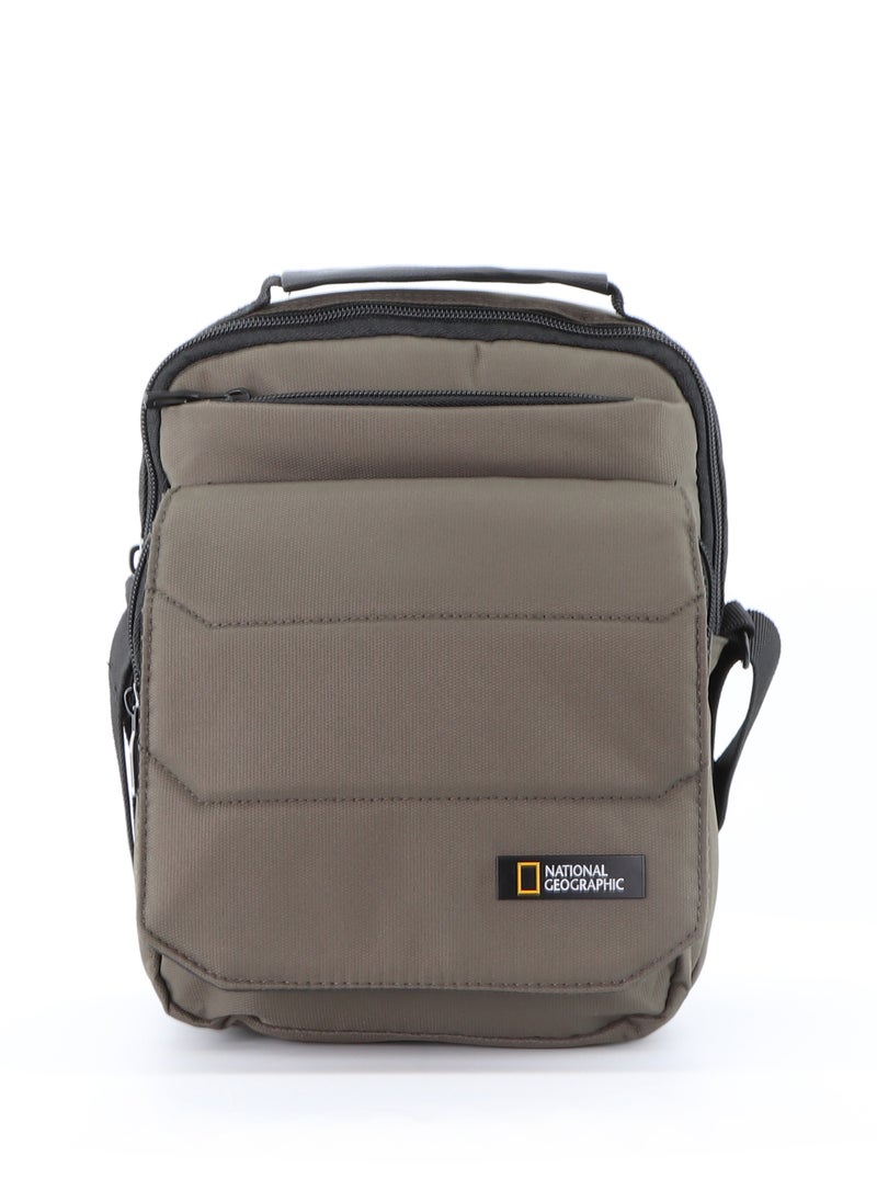 NATIONAL GEOGRAPHIC National Geographic Pro Utility Bag  with Handle Khaki - Compact Travel Bag for Men and Women, Shoulder Bag, Portable Organizer, Sustainable Material and Eco Friendly  - Image 1