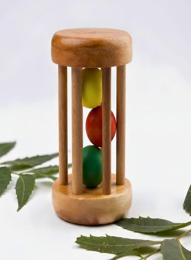 BrainyTots Rattles Combo Baby Sensory Toy Set for Early Learning | Colorful Wooden Rattles for Grasping, Tactile Exploration and Motor Skill Development | Infant Toys for Newborns - Image 5