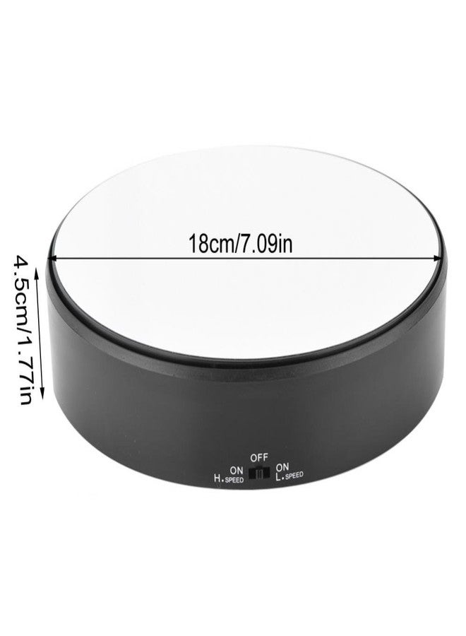 AYNEFY Rotating Display Stand, 360 Degree ABS Material Motorized Turntable Showcase for Displaying Jewelry, Watch, Cosmetic - Image 3