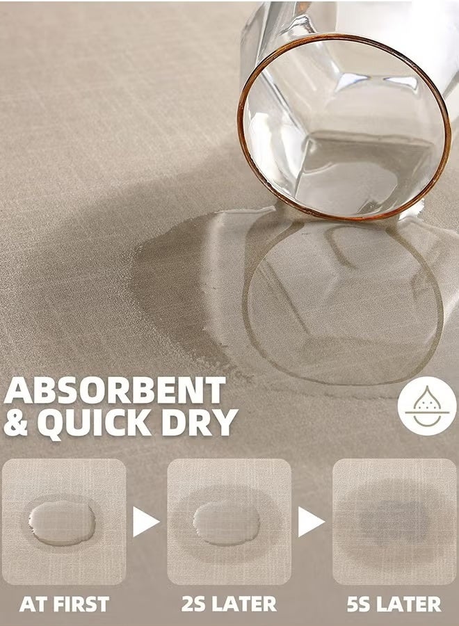 إتش كيو جيمنغ سجادات الحمام المضادة للانزلاق، سجادات أرضية ماصة، سجادات مطاطية غير قابلة للانزلاق، سجادات أرضية لحوض المطبخ، سجادات غير قابلة للانزلاق، قابلة للغسل، سجادات مريحة لحمام الغرفة، سجادة أنيقة لمقعد الدش 40*60 سم - Image 3