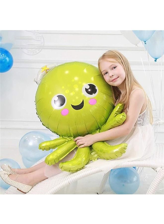 أوشن الحيوانات البحرية احباط بالون الطرف زينة - Image 4