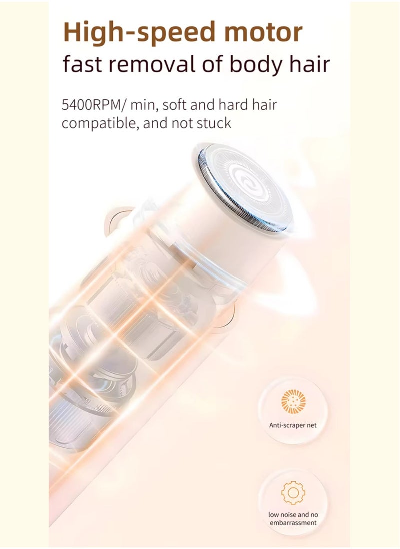 Prime by javaudan 2-in-1 Electric Hair Removal Trimmer for Women – Waterproof, Rust-Resistant, Dual-Head Shaver for Smooth Skin  - Image 4