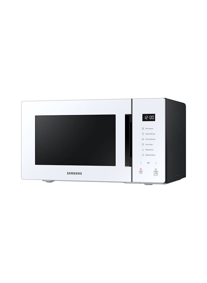 Samsung Solo Microwave Ovens with New Design & New Color - White 23.0 L 800.0 W MS23T5018AW/SG White - Image 3