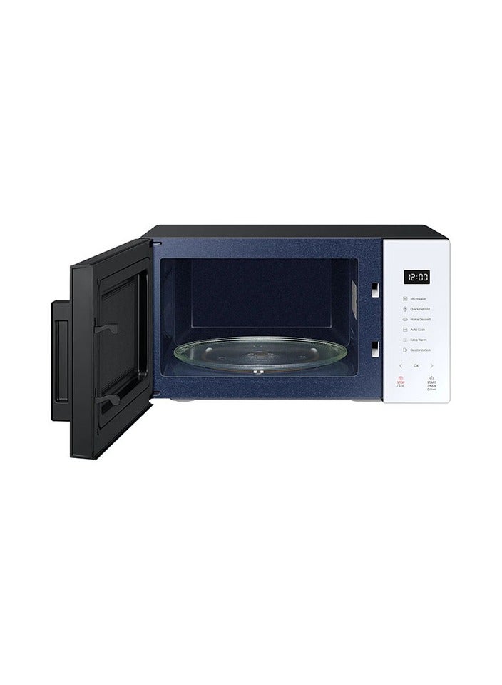 Samsung Solo Microwave Ovens with New Design & New Color - White 23.0 L 800.0 W MS23T5018AW/SG White - Image 4