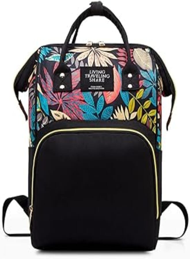 Novel Water-Resistant Portable Bags with Adjustable Shoulder Straps (Black)