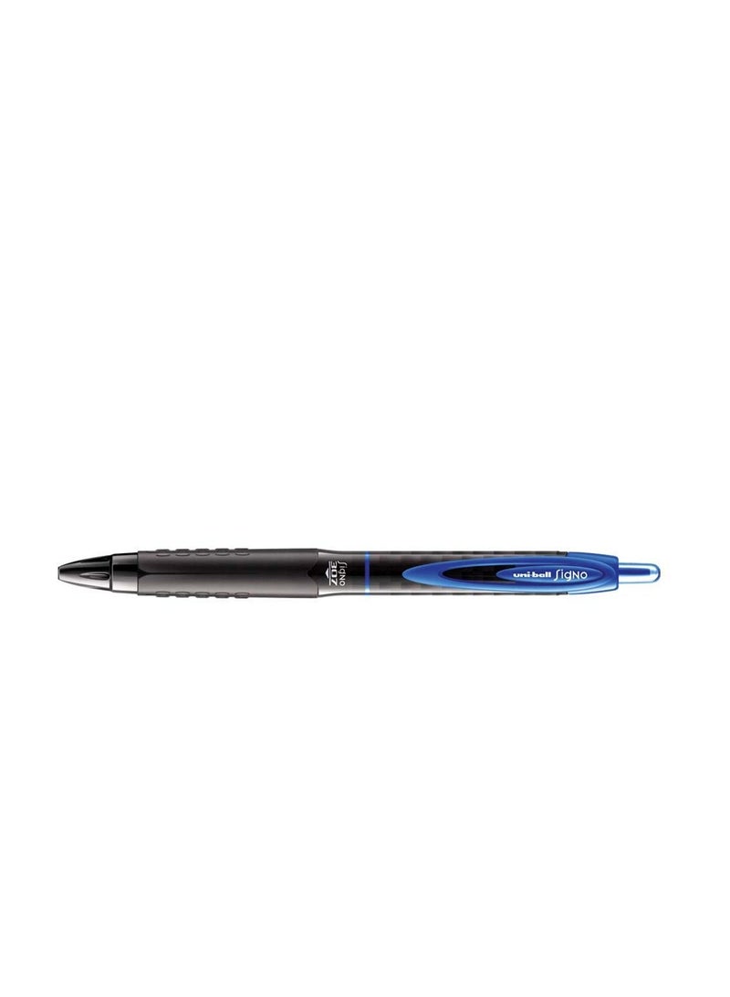 Uniball 3-Piece Signo Retractable Gel Pen 0.7mm Tip Blue Ink - Image 3
