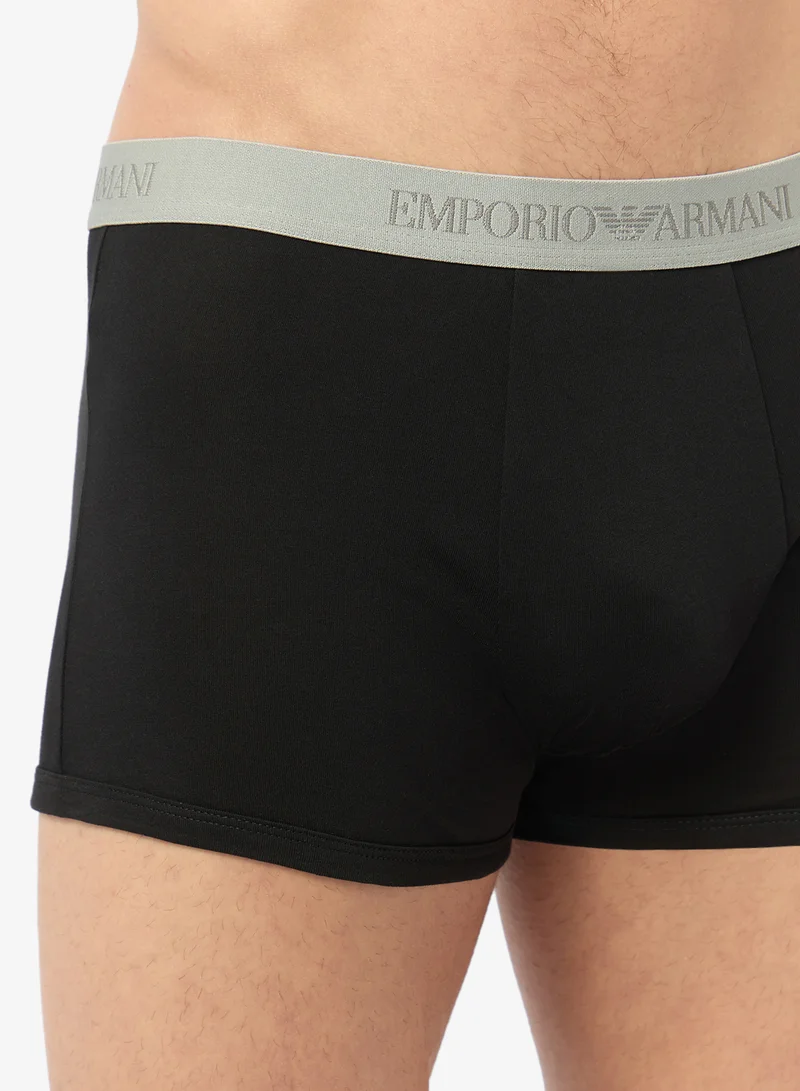 Emporio Armani  3 Pack Of Logo Boxers for Men | Best Price UAE