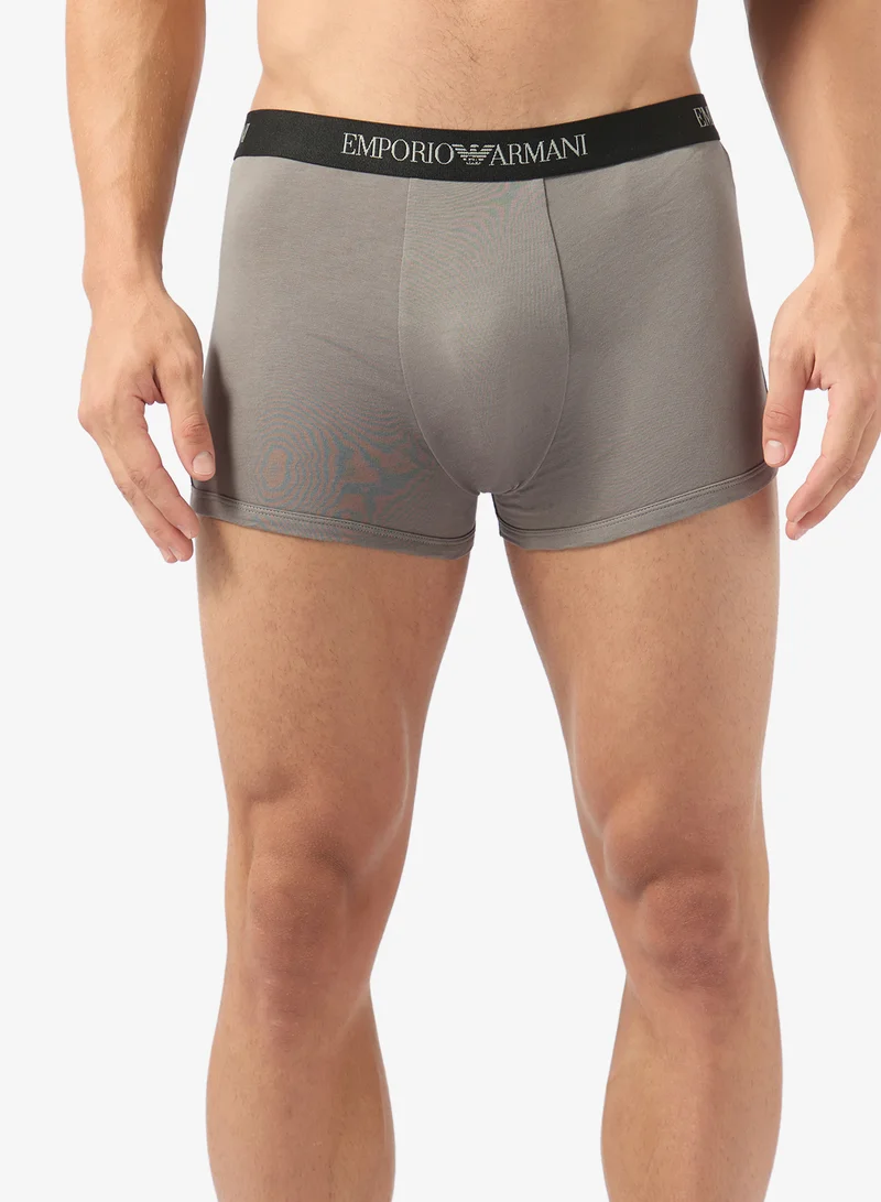 Emporio Armani  3 Pack Of Logo Boxers for Men | Best Price UAE