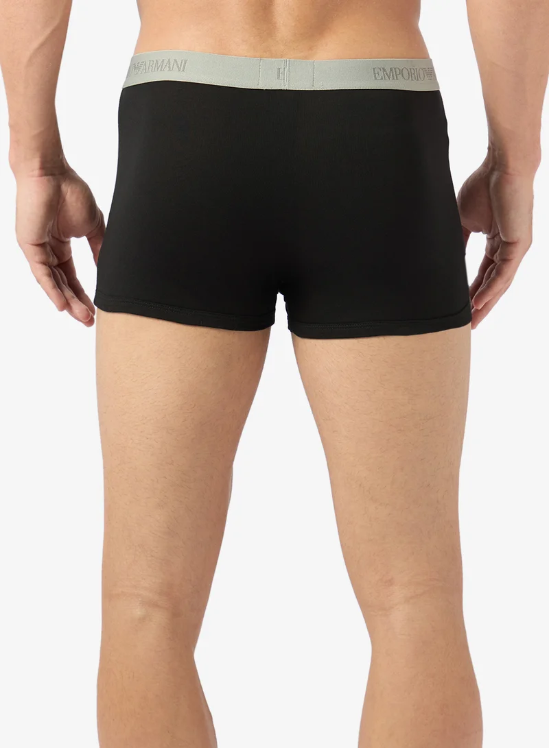 Emporio Armani  3 Pack Of Logo Boxers for Men | Best Price UAE