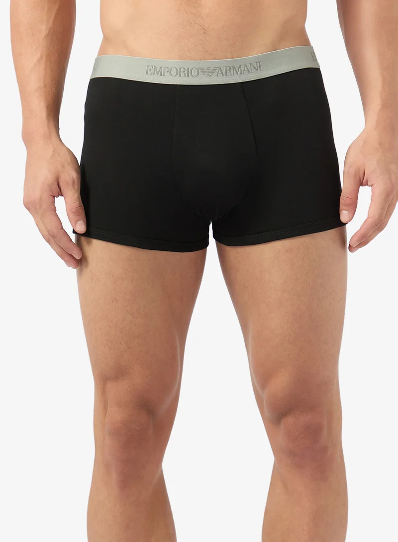 Emporio Armani  3 Pack Of Logo Boxers for Men | Best Price UAE