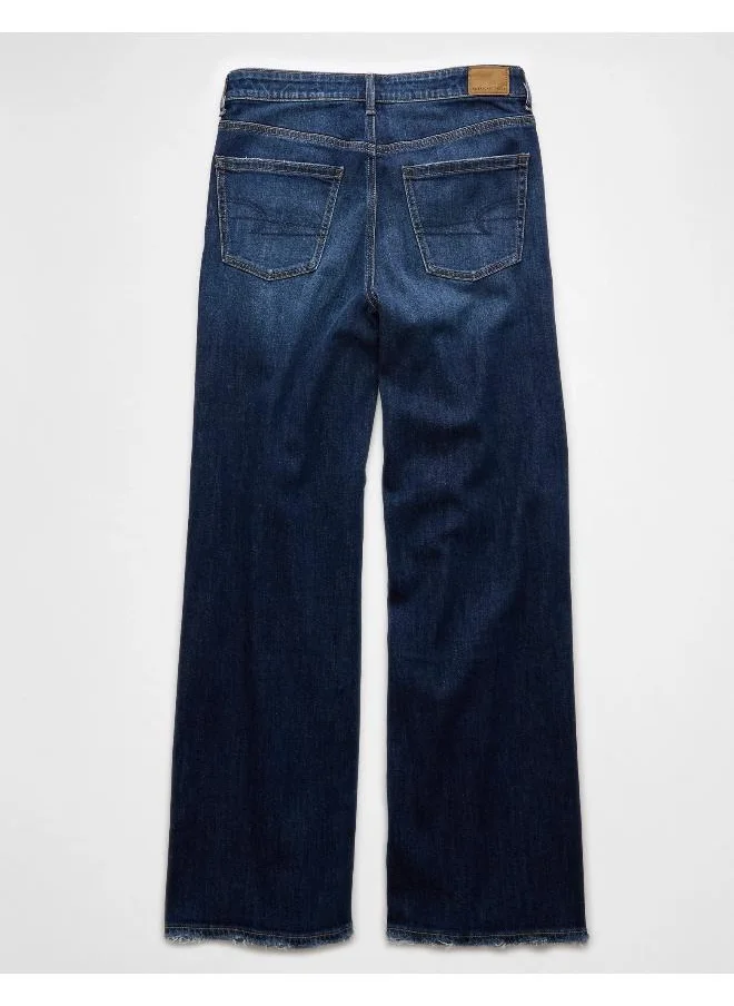 American Eagle High Rise Baggy Wide Leg Jeans
