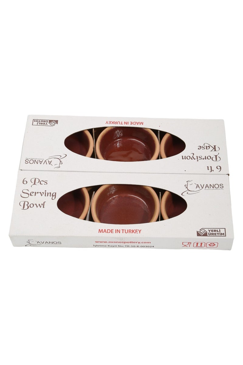 AVANOS Turkish Pottery Set - 6 Serving Pieces - Image 3